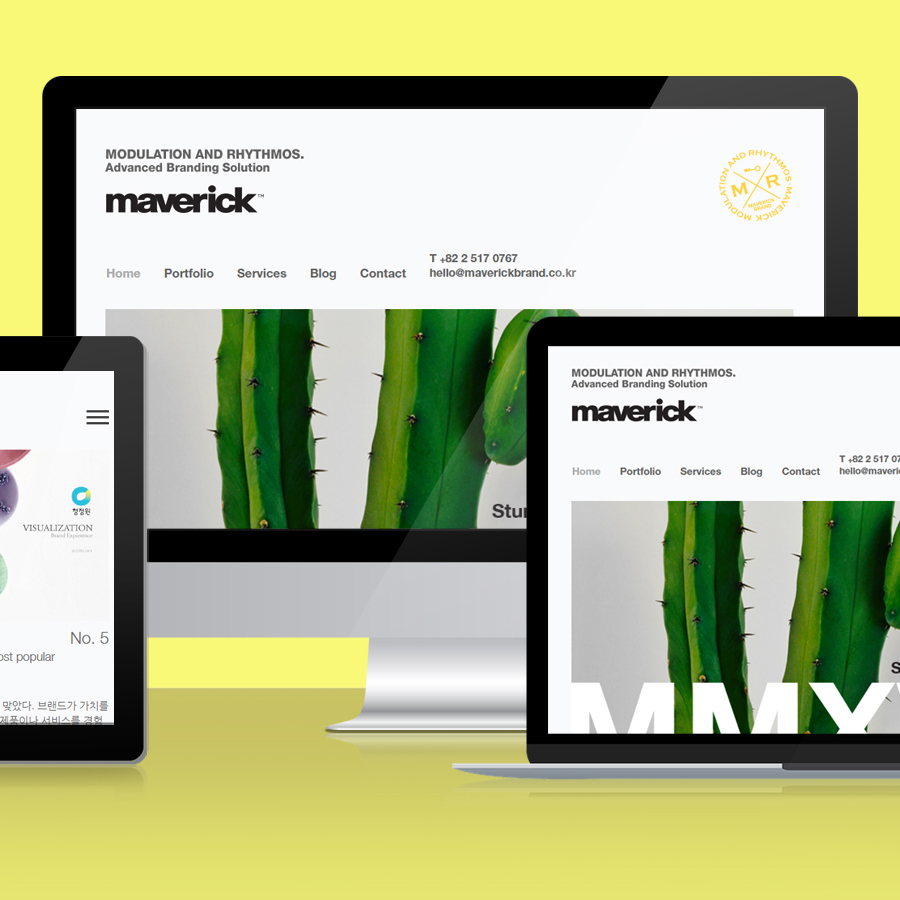 MAVERICK Brand Website